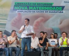 Governador anuncia R$ 4,7 milhões para nova maternidade e em Guaratuba