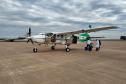 Operação com aeronave do Estado garante transporte de órgãos à RMC e Distrito Federal