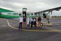 Operação com aeronave do Estado garante transporte de órgãos à RMC e Distrito Federal