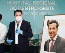 Governador entrega 1ª fase do Hospital Regional de Guarapuava