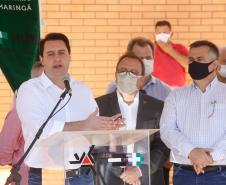 24/04/2020 Governador Carlos Massa Ratinho Junior, entrega leitos do Hospital Universitario de MaringaFoto Gilson Abreu
