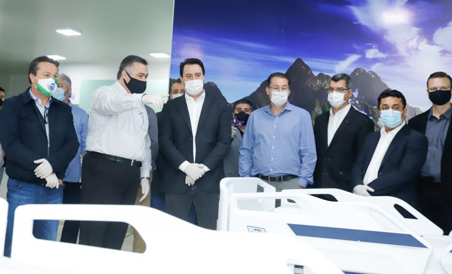 Governo entrega 10 leitos de UTI para a Santa Casa de Goioerê