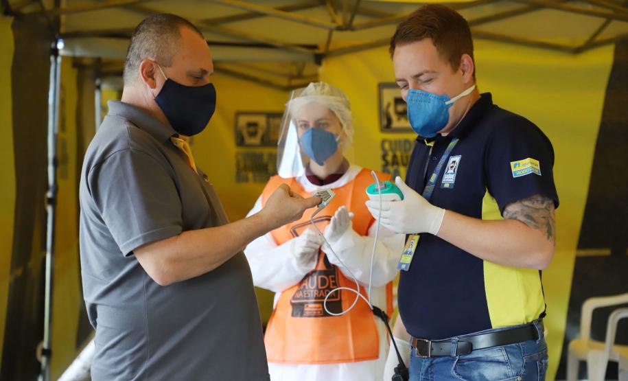 Paraná faz “blitz da saúde” para cuidar dos caminhoneiros