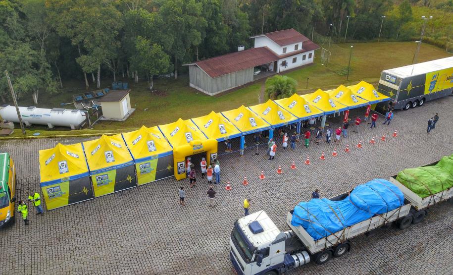 Paraná faz “blitz da saúde” para cuidar dos caminhoneiros