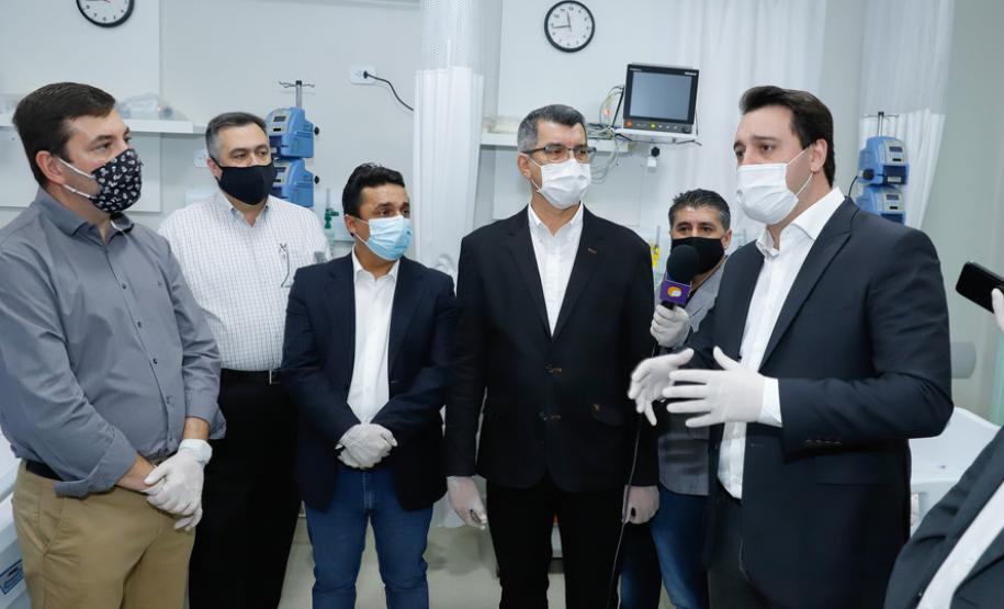 Governo entrega 10 leitos de UTI para a Santa Casa de Goioerê