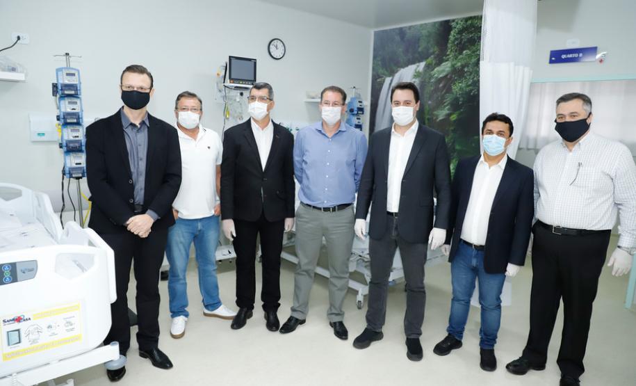Governo entrega 10 leitos de UTI para a Santa Casa de Goioerê