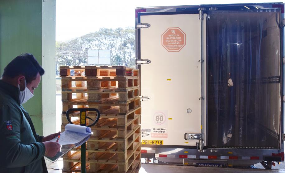 Paraná recebe quase 100 mil ampolas de medicamentos para entubação