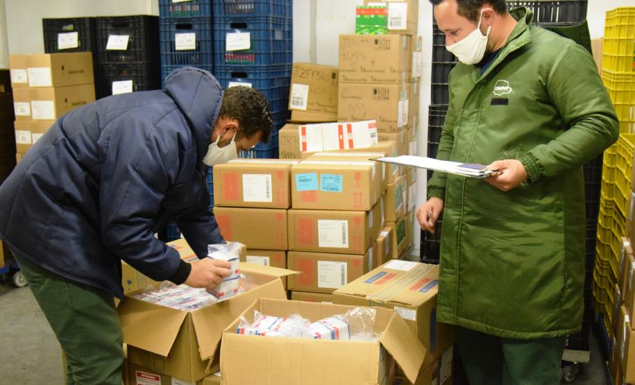 Paraná recebe quase 100 mil ampolas de medicamentos para entubação