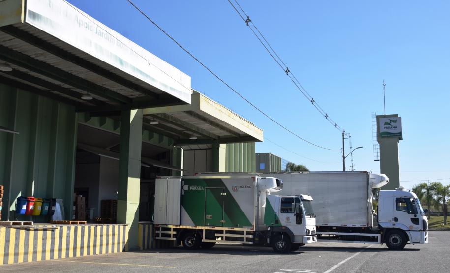 Paraná recebe quase 100 mil ampolas de medicamentos para entubação