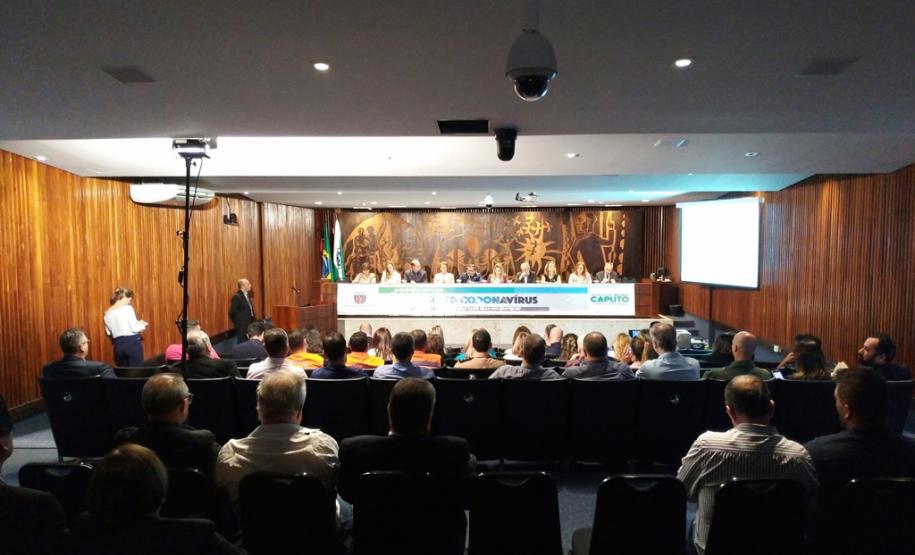 Sesa participa de audiência pública sobre coronavírus