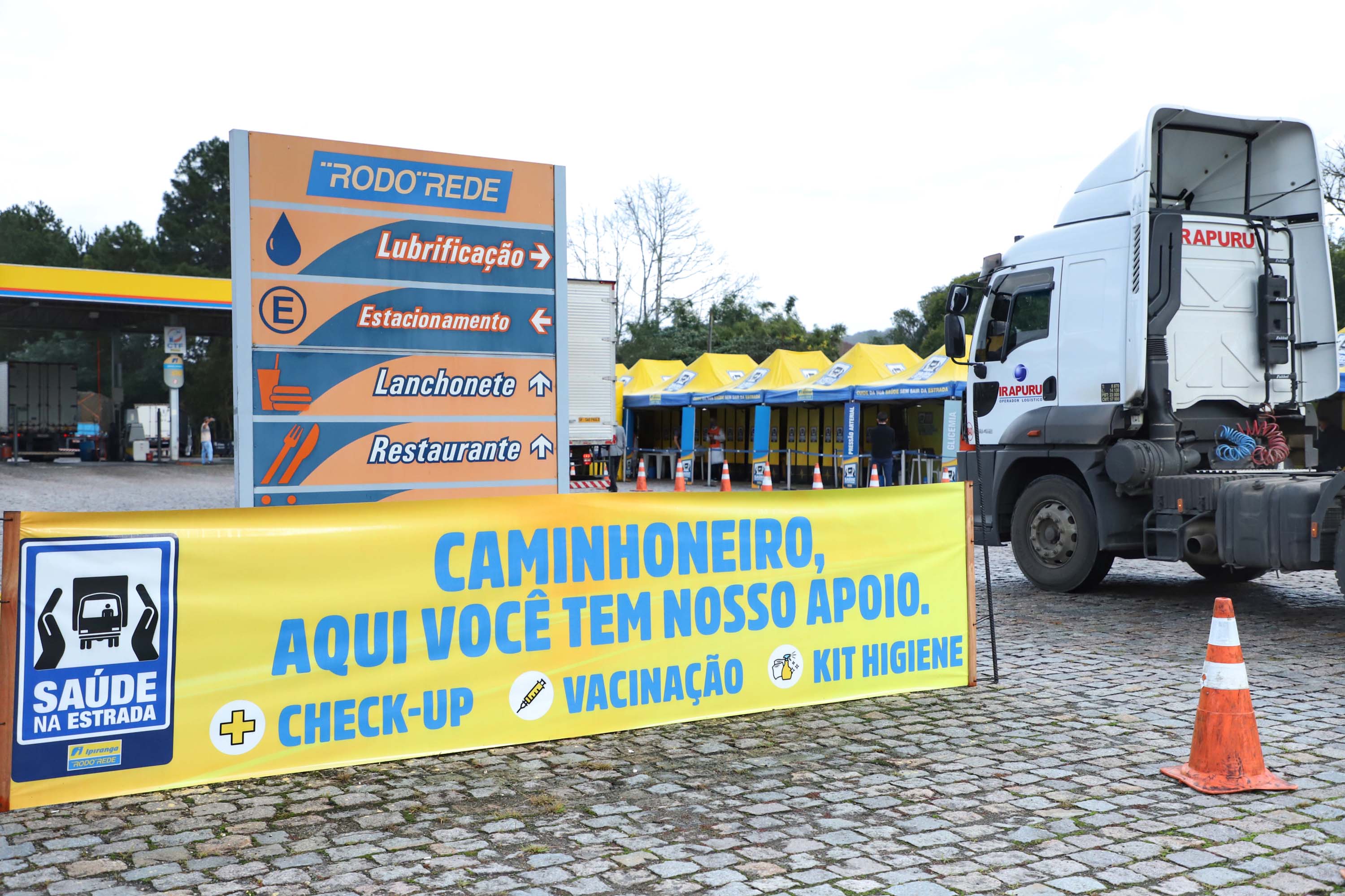 Paraná faz “blitz da saúde” para cuidar dos caminhoneiros