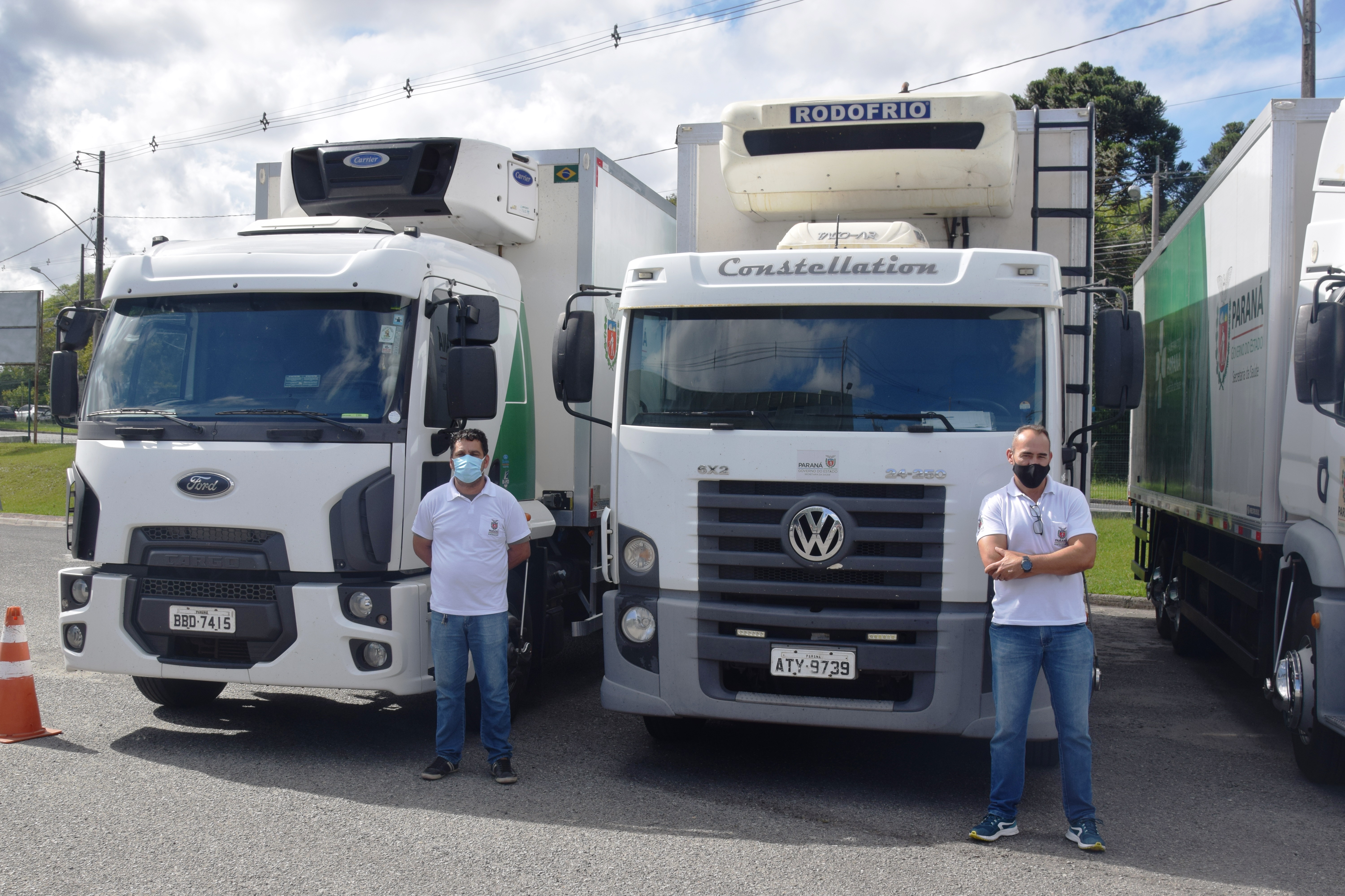 Paraná começa a distribuição de 2,2 milhões de itens para a vacinação da Covid-19