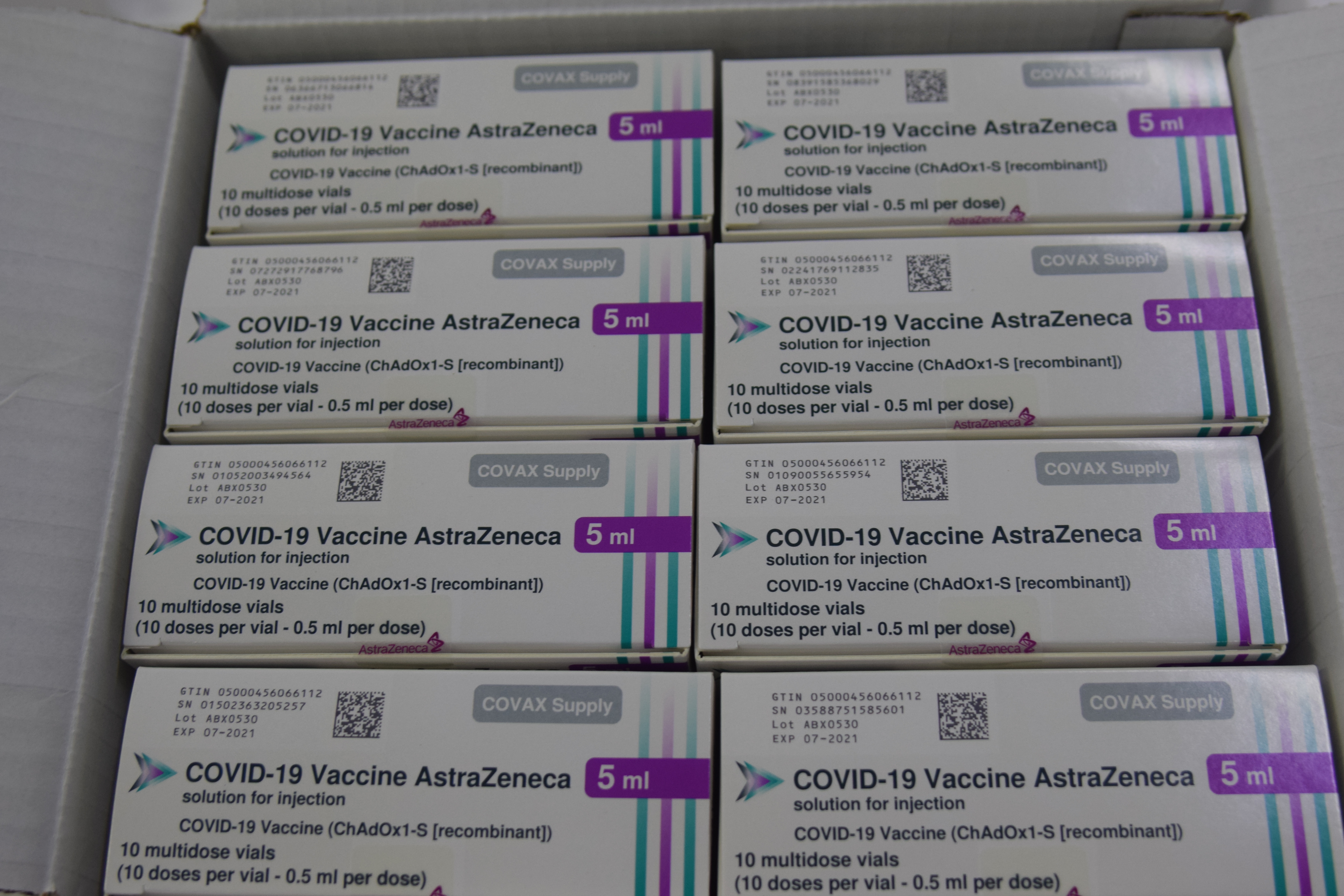 Mais 242 mil vacinas contra a Covid-19 chegam ao Paraná