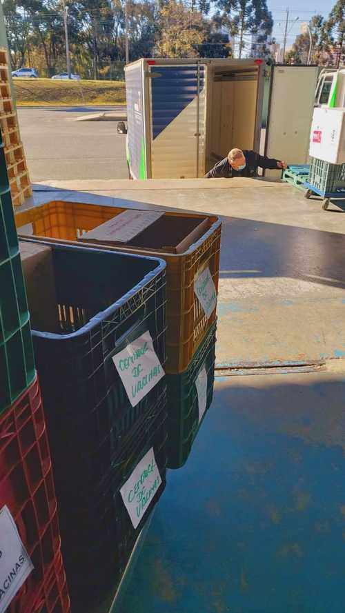 Estado começa a distribuir 85 mil vacinas contra a Covid-19 para primeira dose