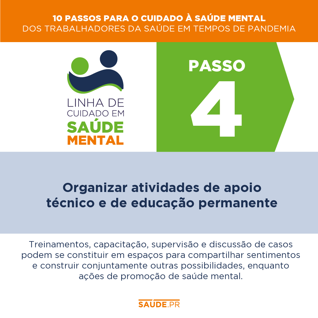 10 passos saúde mental