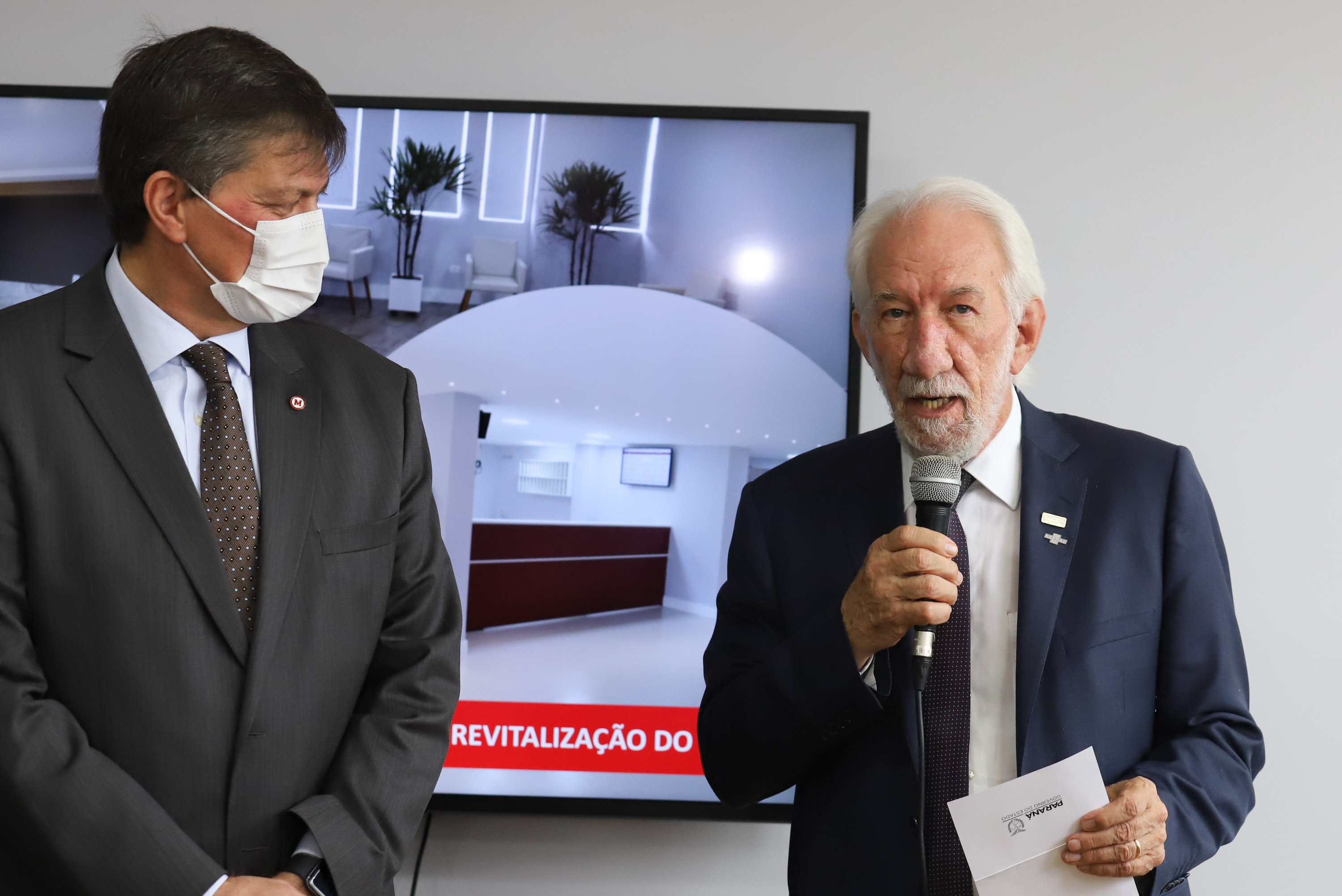 Na inauguração de unidade de queimados, Piana reforça apoio ao