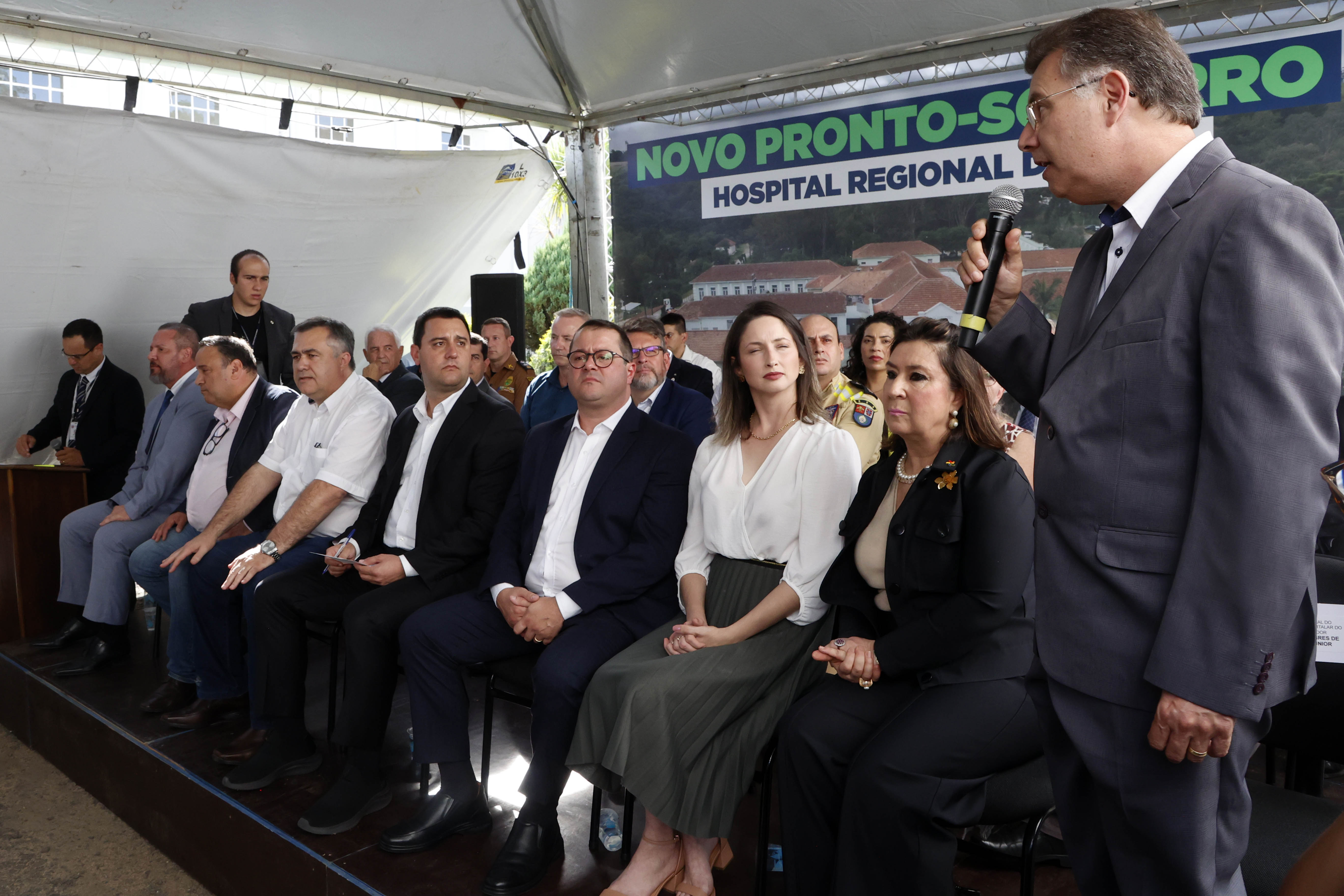 Inauguração pronto-socorro hospital da Lapa