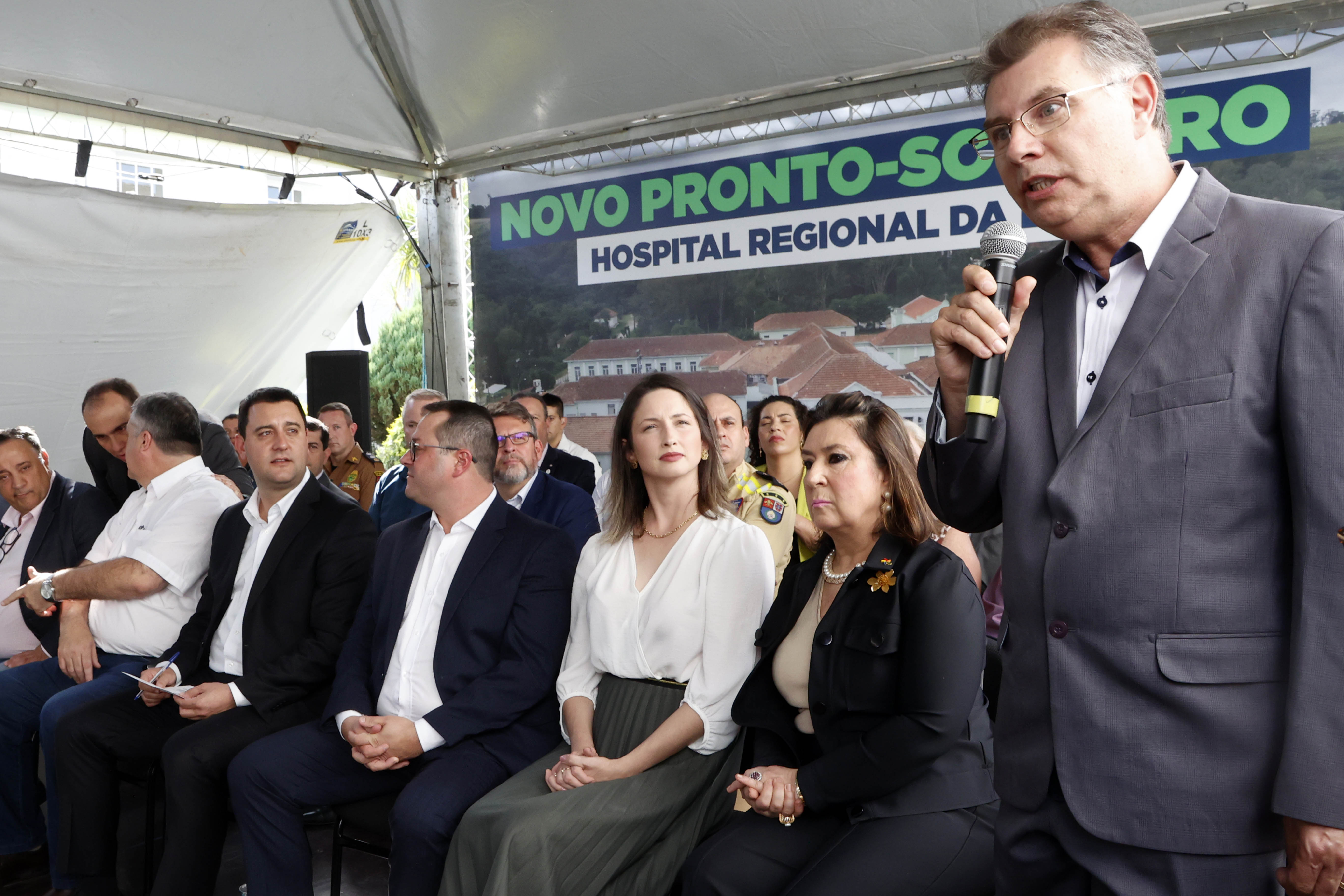 Inauguração pronto-socorro hospital da Lapa