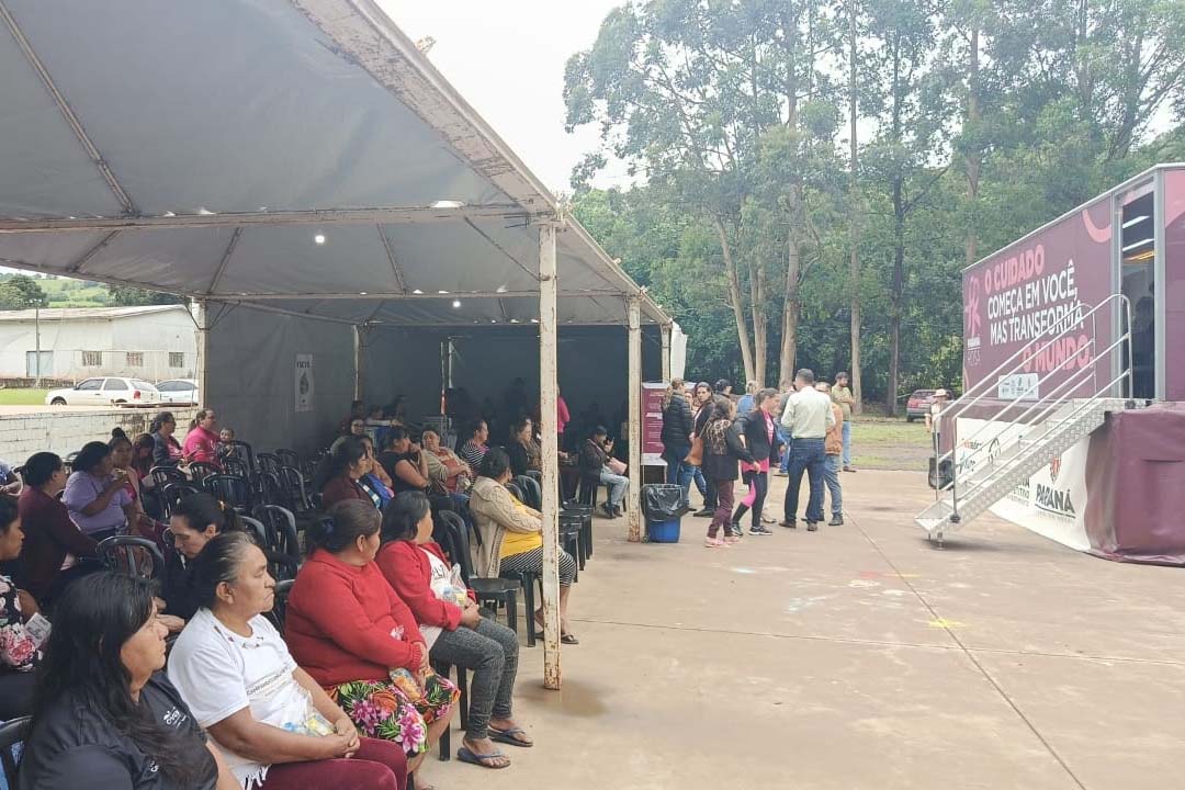 Nova Laranjeiras: Carreta Saúde da Mulher leva atendimento à maior terra indígena do Paraná