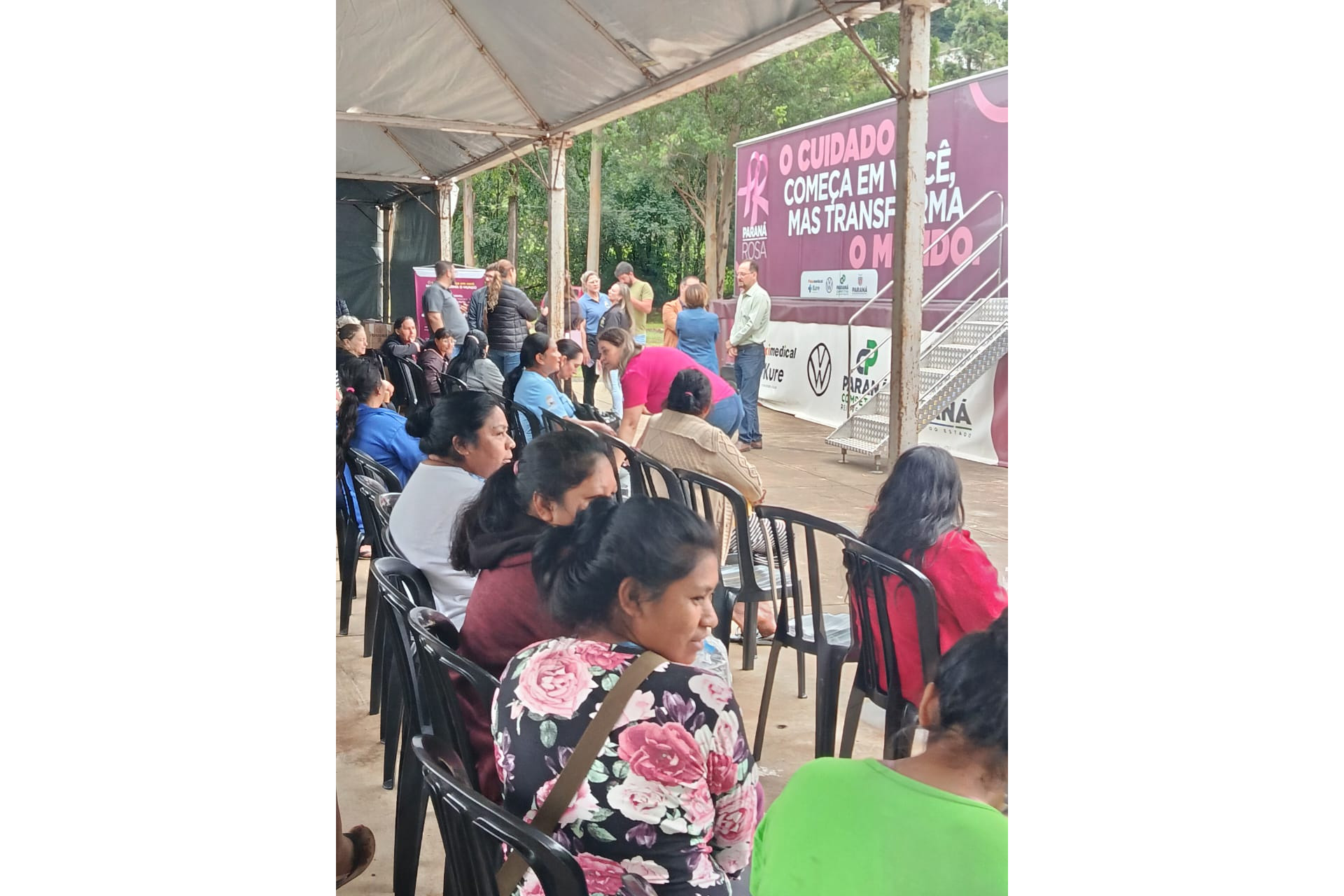Nova Laranjeiras: Carreta Saúde da Mulher leva atendimento à maior terra indígena do Paraná