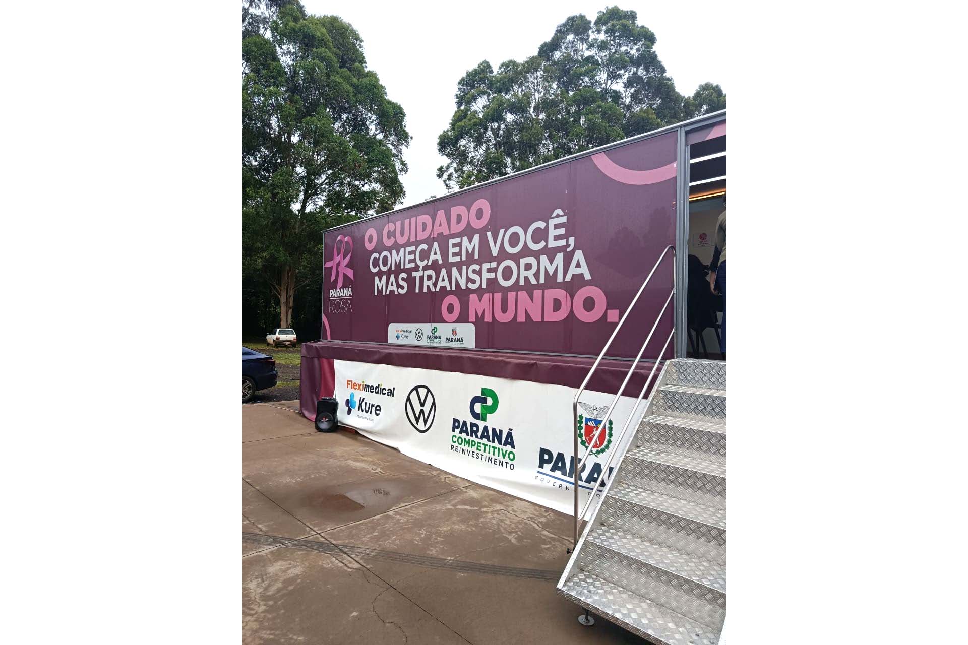 Nova Laranjeiras: Carreta Saúde da Mulher leva atendimento à maior terra indígena do Paraná