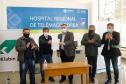 Secretário vistoria finalização da obra do Hospital Regional de Telêmaco Borba
