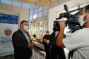 Secretário vistoria finalização da obra do Hospital Regional de Telêmaco Borba