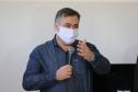 O secretário de Estado da Saúde Beto Preto entrega 57 novos leitos no Hospital Universitário (HU) de Londrina, sendo destinados exclusivamente aos pacientes confirmados e suspeitos da Covid-19, sendo 32 de UTI (adulto e pediátrica) e 25 de enfermaria. 20/07/2020
