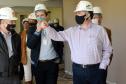 Secretário vistoria obras do Ambulatório Médico de Especialidades (AME) em Curitiba
