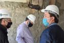 Secretário vistoria obras do Ambulatório Médico de Especialidades (AME) em Curitiba