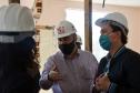 Secretário vistoria obras do Ambulatório Médico de Especialidades (AME) em Curitiba