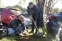 Secretário participa da campanha “Floresce Paraná” em alusão ao Dia do Voluntariado