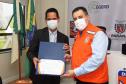 Secretário é homenageado pela Defesa Civil do Paraná