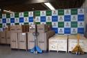 Sesa recebe 37 ventiladores doados pelo Sistema Ocepar