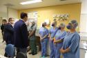 O governador Carlos Massa Ratinho Junior visita nesta quarta-feira (14) o Hospital Regional São Sebastião, na Lapa. A Secretaria de Estado da Saúde disponibiliza seis leitos de UTI no hospital. A unidade já conta com 40 leitos de enfermaria na estratégia de combate à Covid-19.