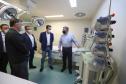 O governador Carlos Massa Ratinho Junior visita nesta quarta-feira (14) o Hospital Regional São Sebastião, na Lapa. A Secretaria de Estado da Saúde disponibiliza seis leitos de UTI no hospital. A unidade já conta com 40 leitos de enfermaria na estratégia de combate à Covid-19.