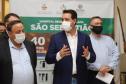 O governador Carlos Massa Ratinho Junior visita nesta quarta-feira (14) o Hospital Regional São Sebastião, na Lapa. A Secretaria de Estado da Saúde disponibiliza seis leitos de UTI no hospital. A unidade já conta com 40 leitos de enfermaria na estratégia de combate à Covid-19.