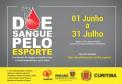 Campanha “Doe Sangue pelo Esporte” é lançada pelo Hemepar