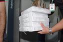 Mais uma leva de vacina Cominarty, produzida pela Pfizer/BioNTech, chegou ao Paraná nesta quinta-feira (3). O lote de 37.440 doses foi recebido às 13h20 no Aeroporto Internacional Afonso Pena, em São José dos Pinhais, na Região Metropolitana de Curitiba, e seguiu para conferência no Centro de Medicamentos do Paraná (Cemepar), onde chegou às 13h50. - Curitiba, 03/06/2021
