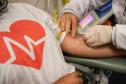 Com estoque 40% abaixo do ideal, Hemepar faz apelo à população para doar sangue