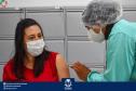 Vacinação contra a Covid-19 bate recorde no final de semana; mais de 122,3 mil doses foram aplicadas