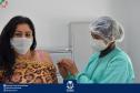 Vacinação contra a Covid-19 bate recorde no final de semana; mais de 122,3 mil doses foram aplicadas