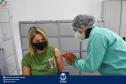 Vacinação contra a Covid-19 bate recorde no final de semana; mais de 122,3 mil doses foram aplicadas