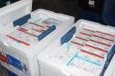 Novas 87 mil doses de vacinas contra a Covid-19 chegam ao Paraná