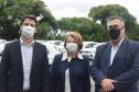 Governador entrega 40 carros para reforçar atendimento da Saúde em Curitiba