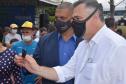 Saúde entrega 108 veículos para a Região Metropolitana