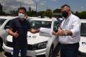 Saúde entrega 108 veículos para a Região Metropolitana