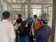 Visita na obra do Hospital maternidade de Guaratuba