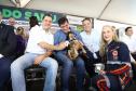 Governador Carlos Massa Ratinho Junior inaugura a nova sede do SAMU, em Londrina.