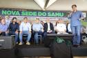 Governador Carlos Massa Ratinho Junior inaugura a nova sede do SAMU, em Londrina.